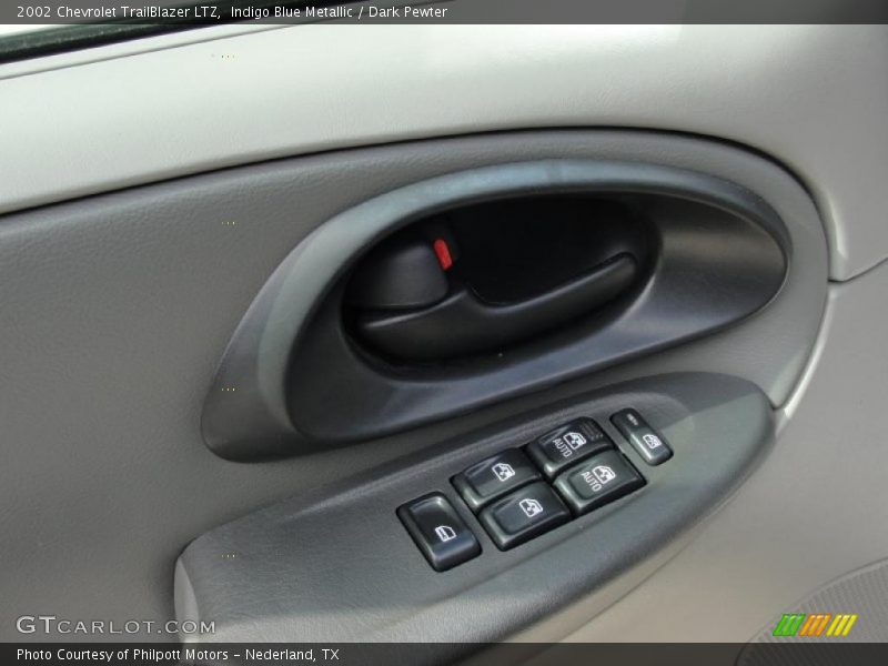 Indigo Blue Metallic / Dark Pewter 2002 Chevrolet TrailBlazer LTZ