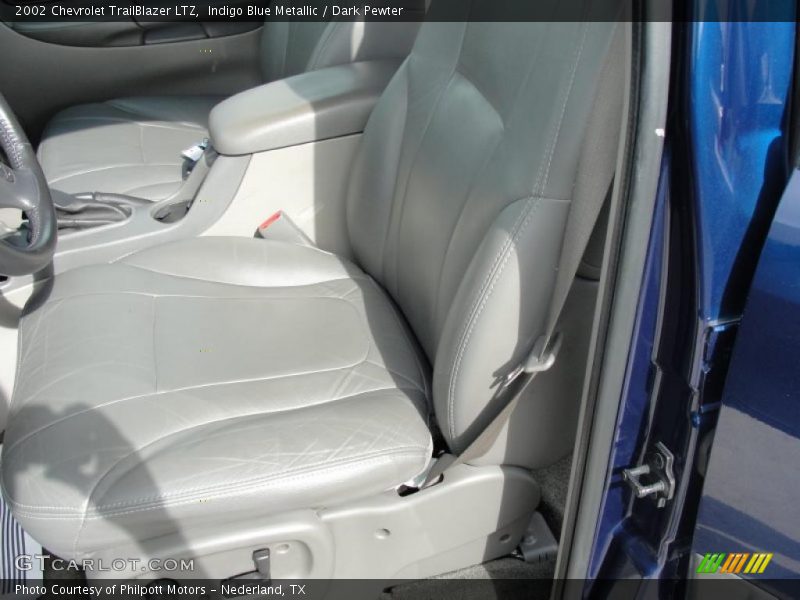Indigo Blue Metallic / Dark Pewter 2002 Chevrolet TrailBlazer LTZ