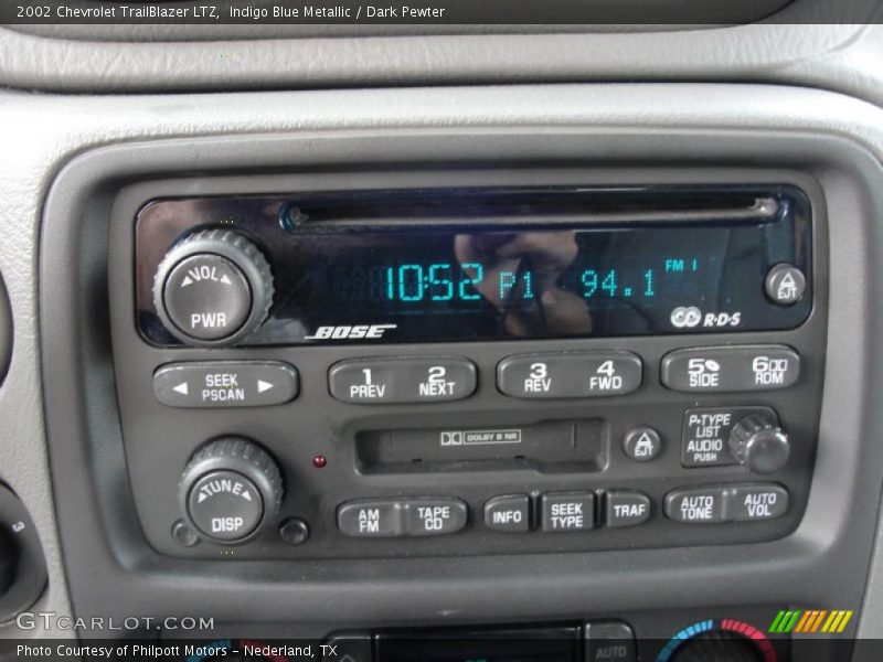 Indigo Blue Metallic / Dark Pewter 2002 Chevrolet TrailBlazer LTZ