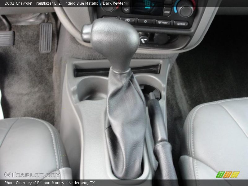 Indigo Blue Metallic / Dark Pewter 2002 Chevrolet TrailBlazer LTZ