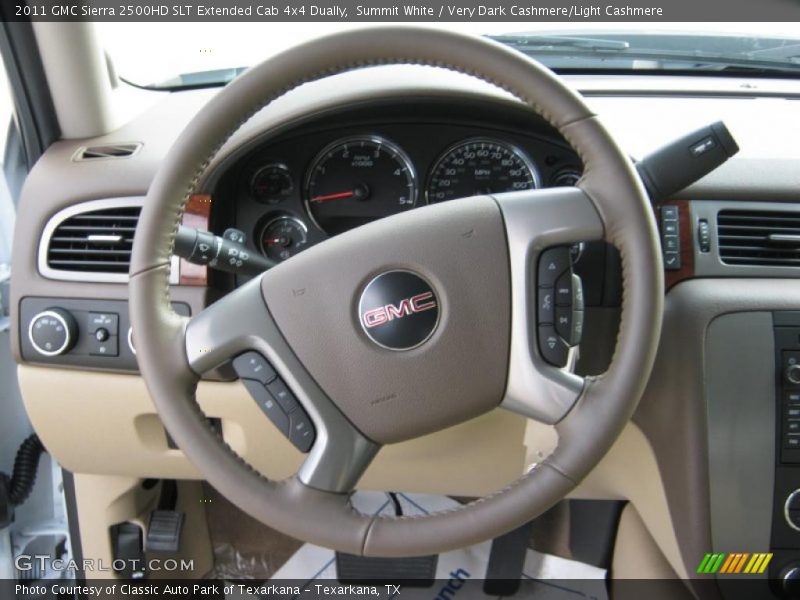  2011 Sierra 2500HD SLT Extended Cab 4x4 Dually Steering Wheel