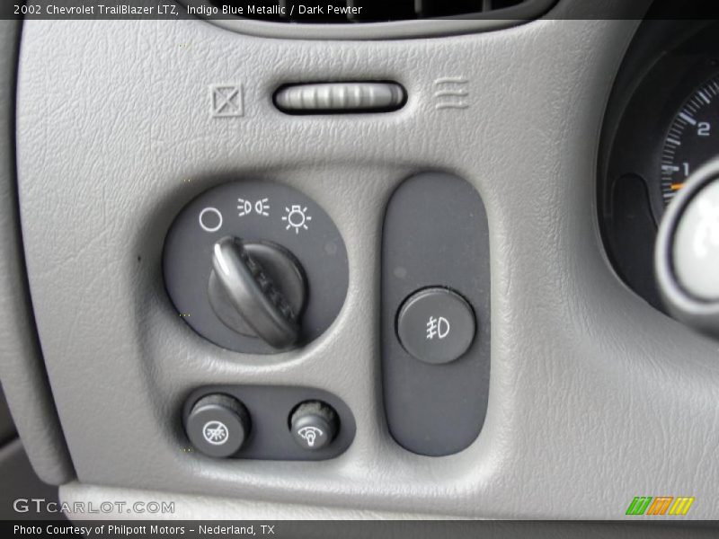 Indigo Blue Metallic / Dark Pewter 2002 Chevrolet TrailBlazer LTZ