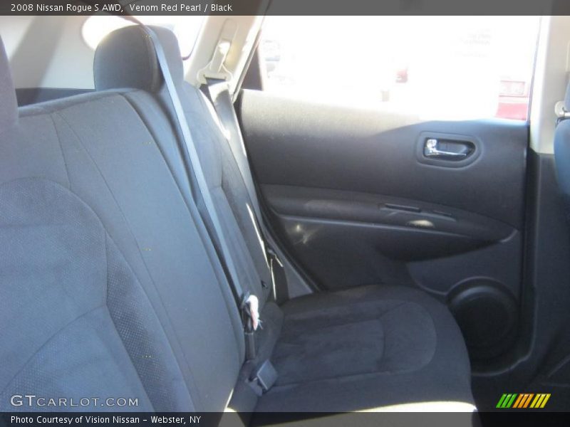 Venom Red Pearl / Black 2008 Nissan Rogue S AWD
