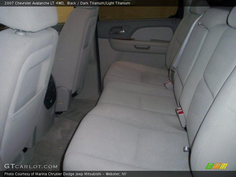 Black / Dark Titanium/Light Titanium 2007 Chevrolet Avalanche LT 4WD