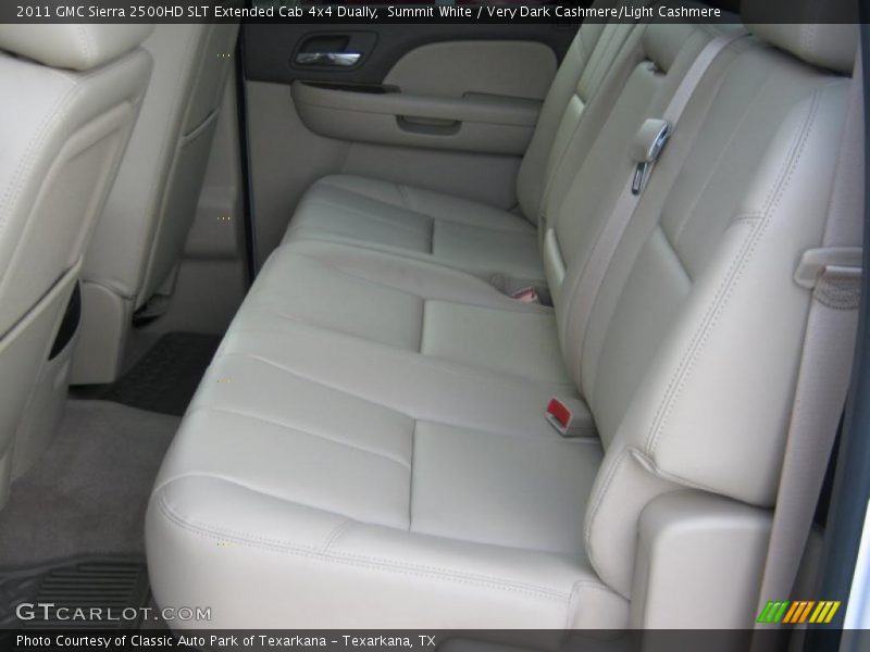  2011 Sierra 2500HD SLT Extended Cab 4x4 Dually Very Dark Cashmere/Light Cashmere Interior