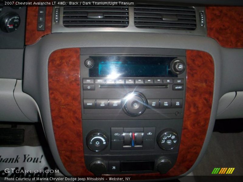 Black / Dark Titanium/Light Titanium 2007 Chevrolet Avalanche LT 4WD