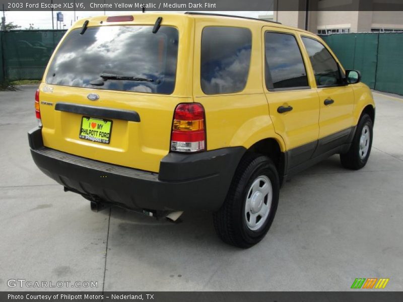  2003 Escape XLS V6 Chrome Yellow Metallic