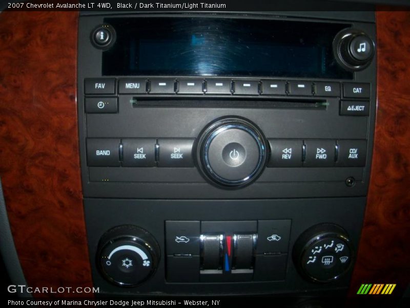 Black / Dark Titanium/Light Titanium 2007 Chevrolet Avalanche LT 4WD
