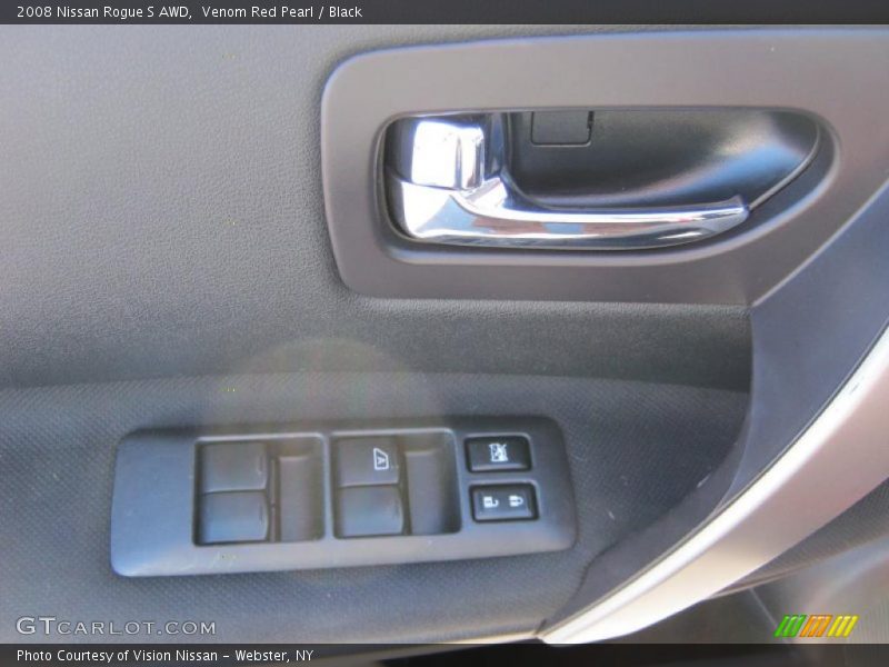 Venom Red Pearl / Black 2008 Nissan Rogue S AWD