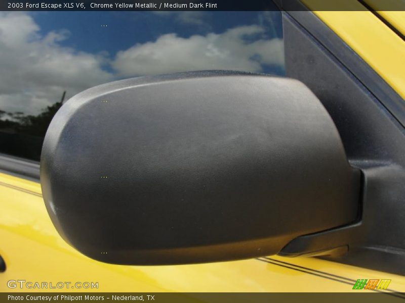 Chrome Yellow Metallic / Medium Dark Flint 2003 Ford Escape XLS V6