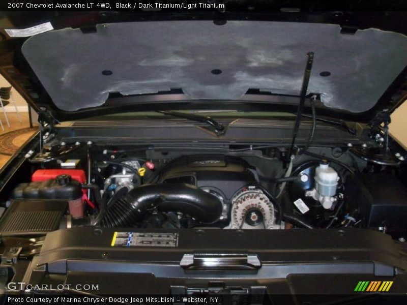 Black / Dark Titanium/Light Titanium 2007 Chevrolet Avalanche LT 4WD