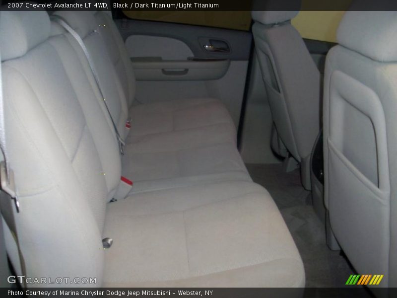 Black / Dark Titanium/Light Titanium 2007 Chevrolet Avalanche LT 4WD