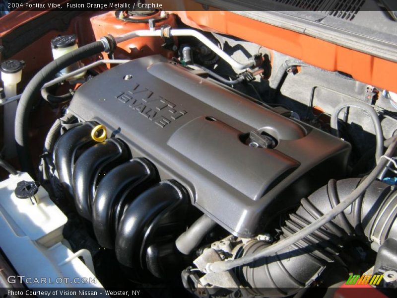 Fusion Orange Metallic / Graphite 2004 Pontiac Vibe