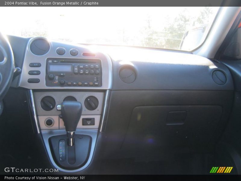 Fusion Orange Metallic / Graphite 2004 Pontiac Vibe