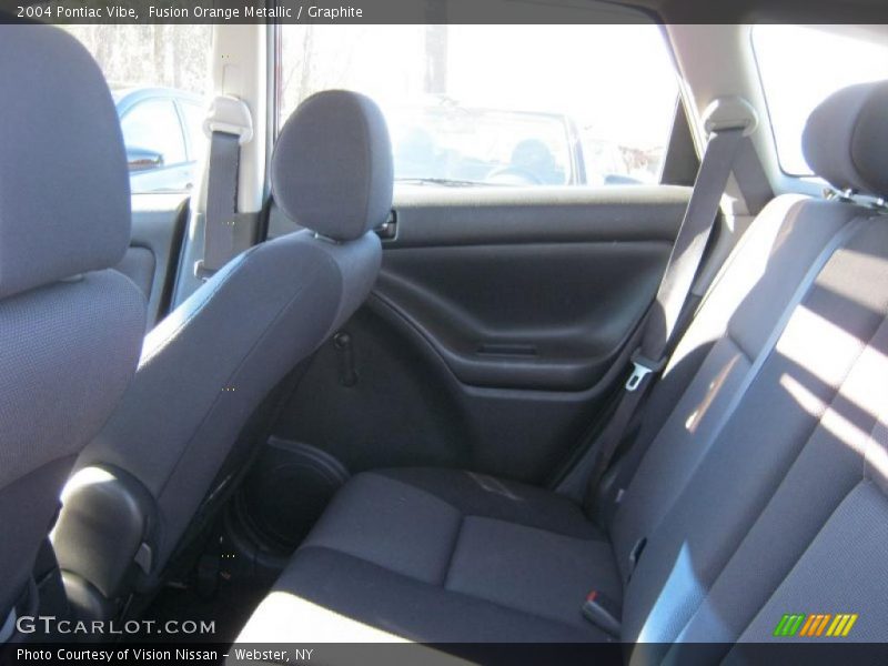 Fusion Orange Metallic / Graphite 2004 Pontiac Vibe