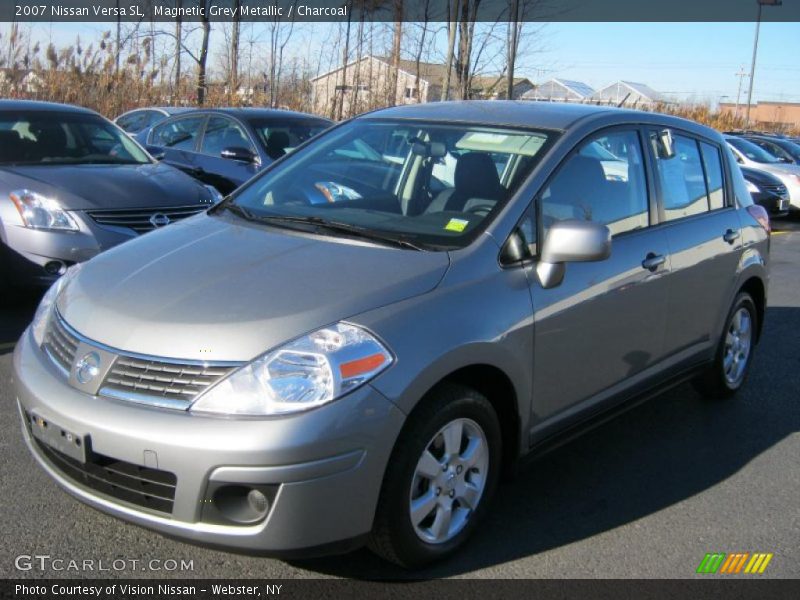 Magnetic Grey Metallic / Charcoal 2007 Nissan Versa SL
