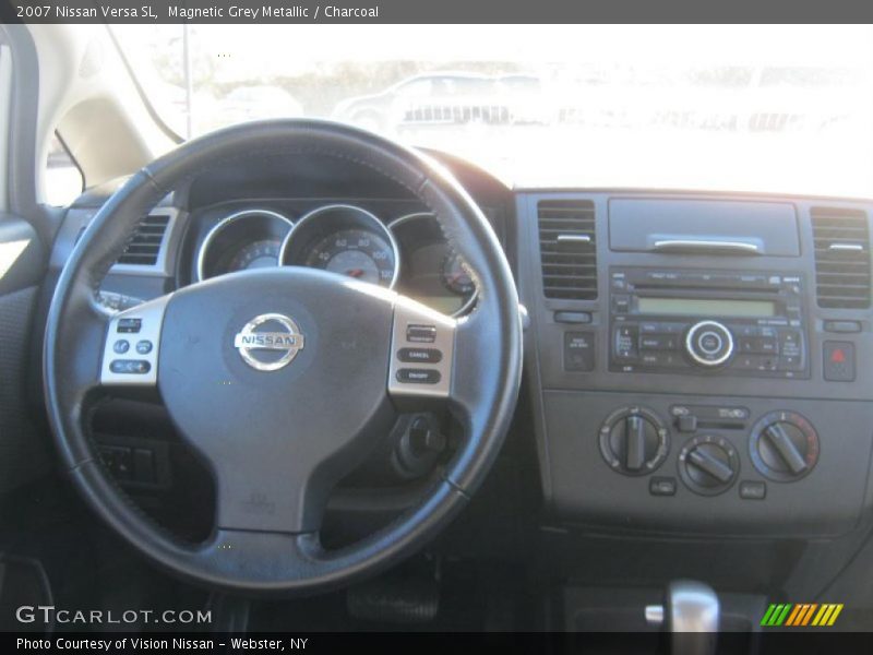Magnetic Grey Metallic / Charcoal 2007 Nissan Versa SL