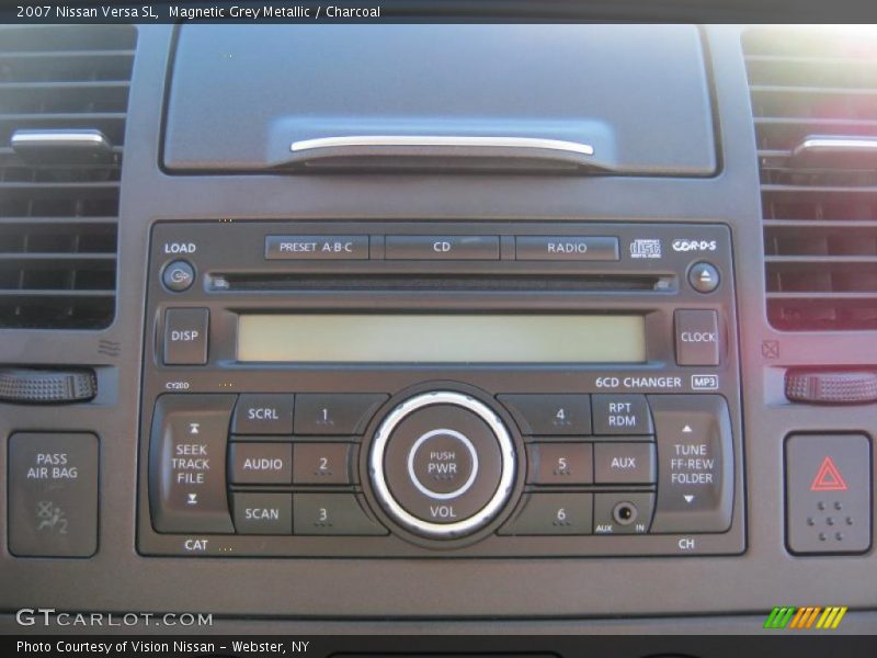 Magnetic Grey Metallic / Charcoal 2007 Nissan Versa SL