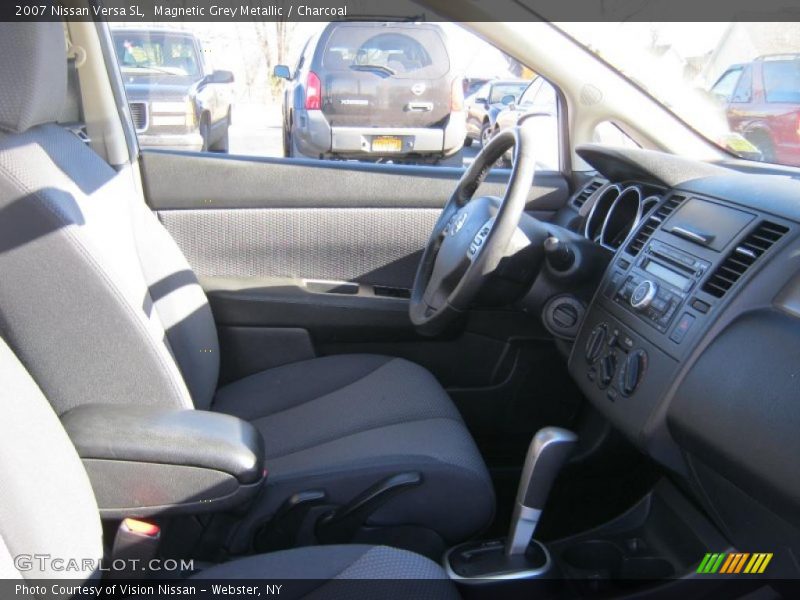 Magnetic Grey Metallic / Charcoal 2007 Nissan Versa SL