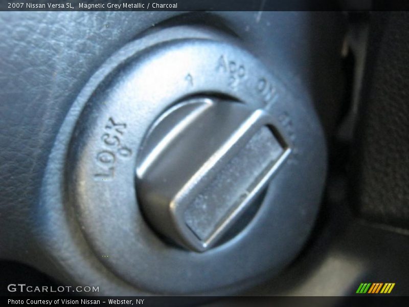 Magnetic Grey Metallic / Charcoal 2007 Nissan Versa SL