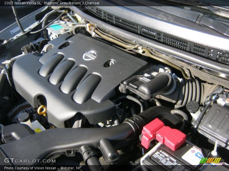 Magnetic Grey Metallic / Charcoal 2007 Nissan Versa SL