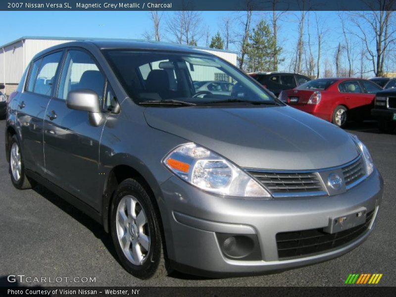 Magnetic Grey Metallic / Charcoal 2007 Nissan Versa SL