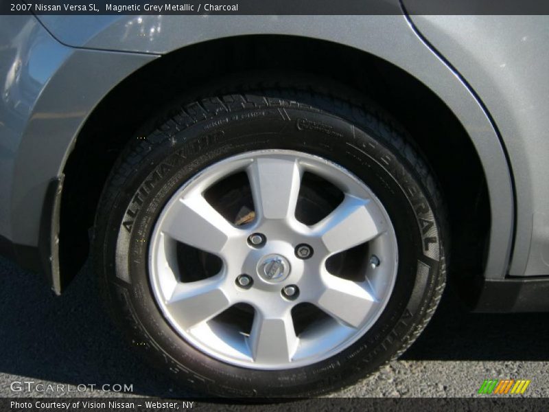Magnetic Grey Metallic / Charcoal 2007 Nissan Versa SL