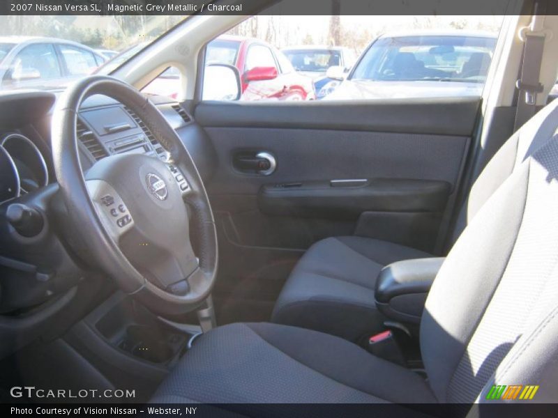 Magnetic Grey Metallic / Charcoal 2007 Nissan Versa SL