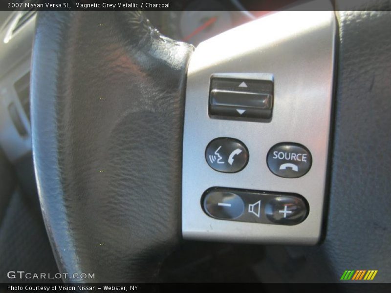 Magnetic Grey Metallic / Charcoal 2007 Nissan Versa SL
