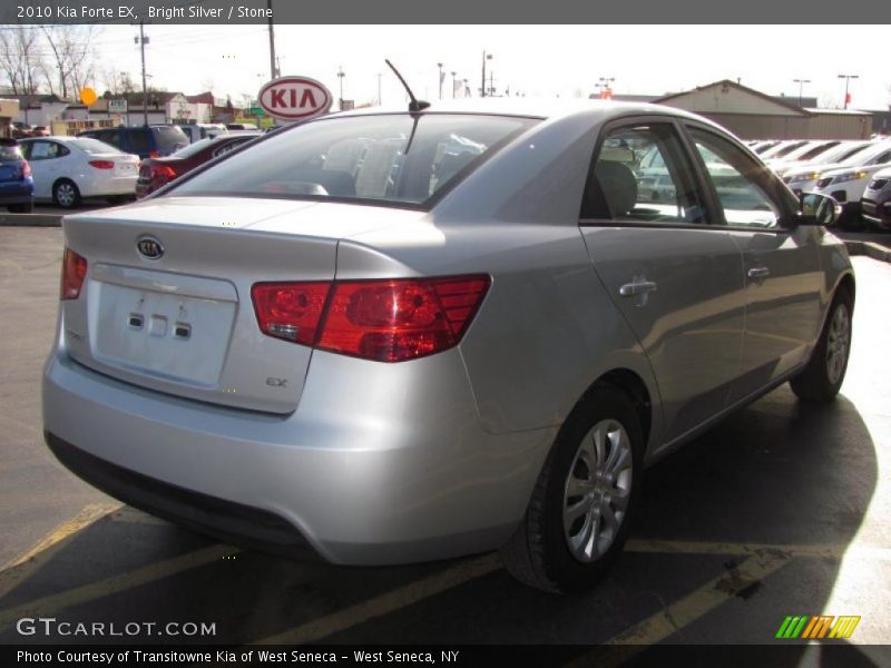 Bright Silver / Stone 2010 Kia Forte EX