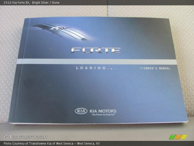 Bright Silver / Stone 2010 Kia Forte EX