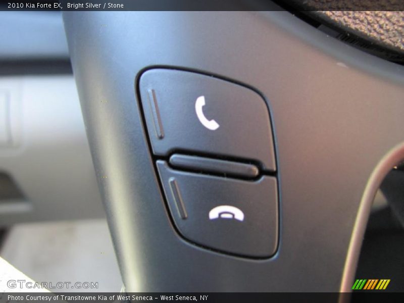 Bright Silver / Stone 2010 Kia Forte EX