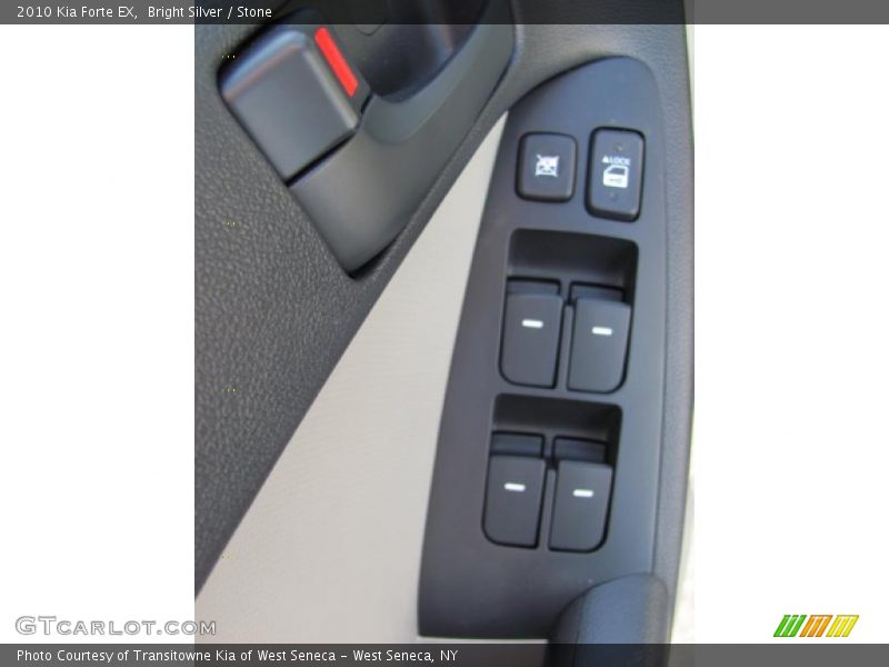 Bright Silver / Stone 2010 Kia Forte EX