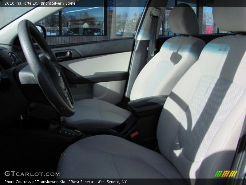 Bright Silver / Stone 2010 Kia Forte EX