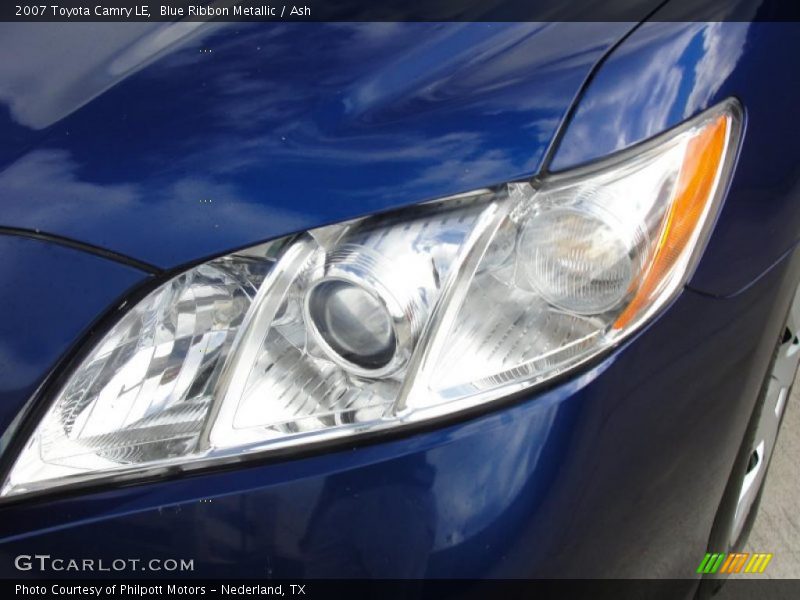 Blue Ribbon Metallic / Ash 2007 Toyota Camry LE