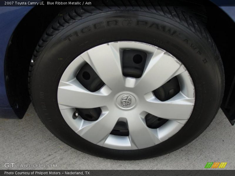 Blue Ribbon Metallic / Ash 2007 Toyota Camry LE