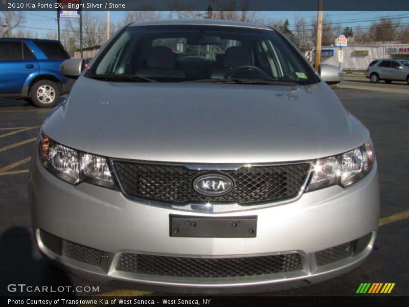 Bright Silver / Stone 2010 Kia Forte EX