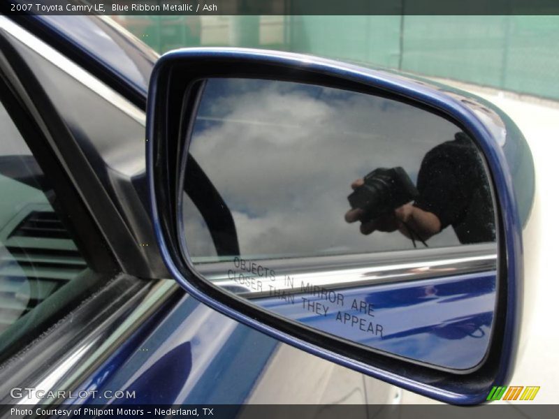 Blue Ribbon Metallic / Ash 2007 Toyota Camry LE