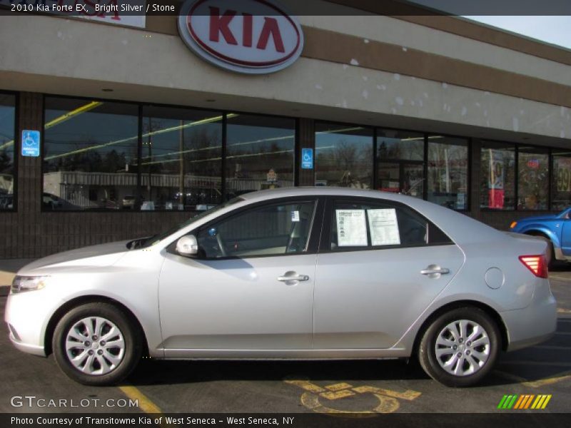 Bright Silver / Stone 2010 Kia Forte EX