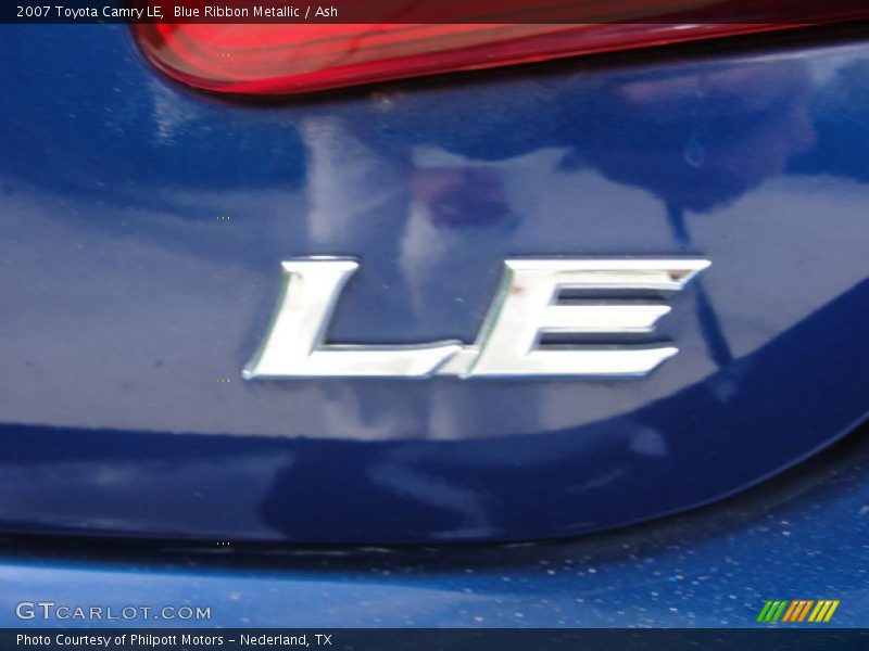 Blue Ribbon Metallic / Ash 2007 Toyota Camry LE