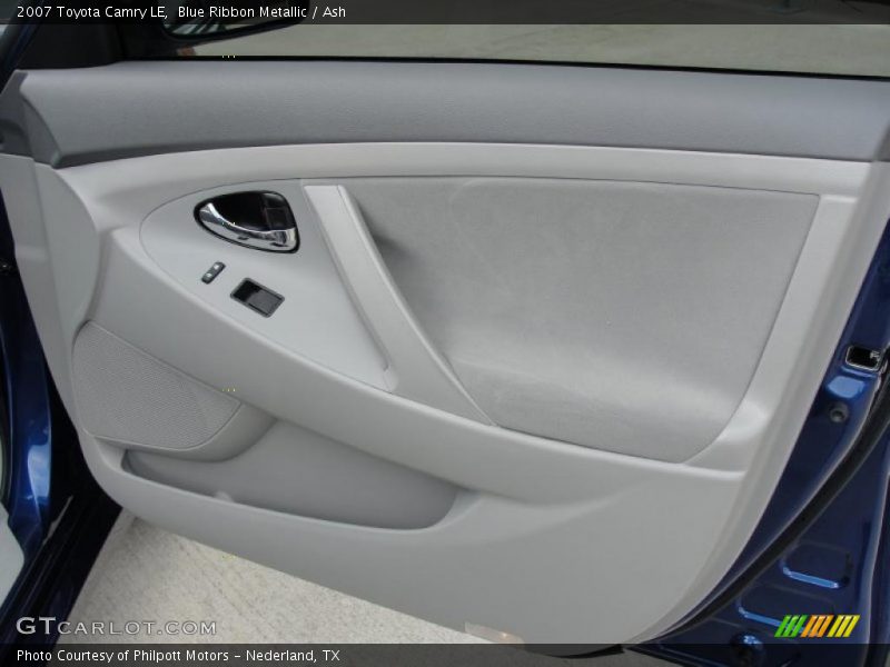 Blue Ribbon Metallic / Ash 2007 Toyota Camry LE