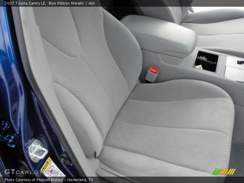 Blue Ribbon Metallic / Ash 2007 Toyota Camry LE
