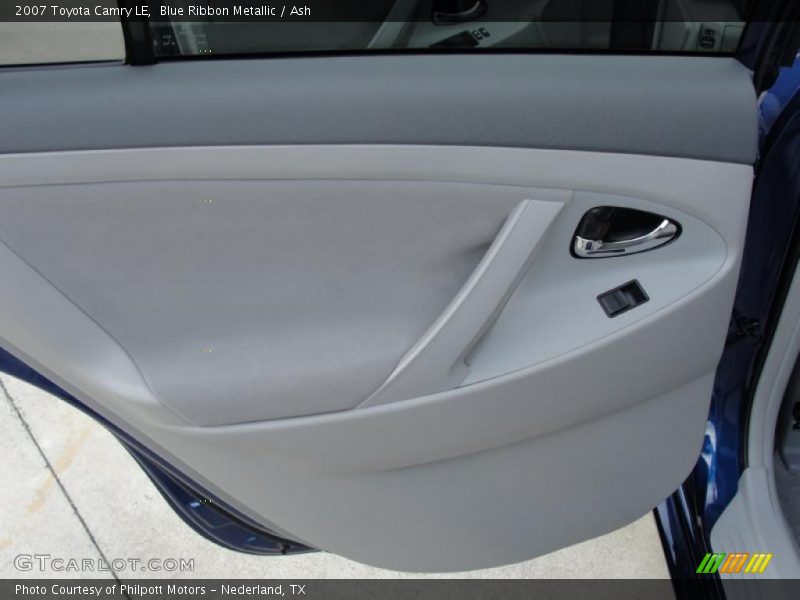 Blue Ribbon Metallic / Ash 2007 Toyota Camry LE