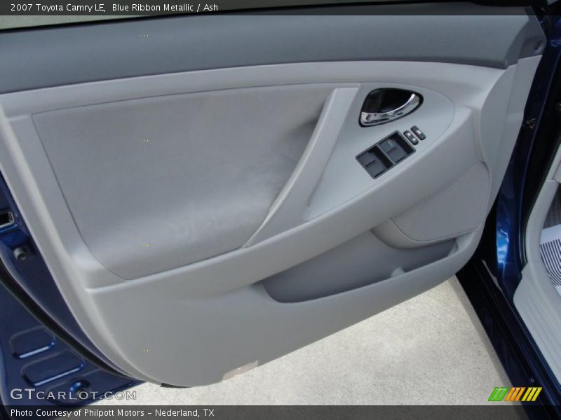 Blue Ribbon Metallic / Ash 2007 Toyota Camry LE
