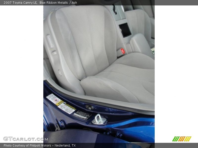 Blue Ribbon Metallic / Ash 2007 Toyota Camry LE