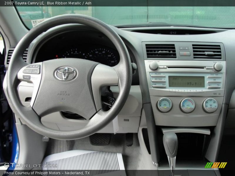 Blue Ribbon Metallic / Ash 2007 Toyota Camry LE