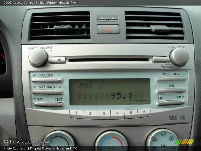 Blue Ribbon Metallic / Ash 2007 Toyota Camry LE