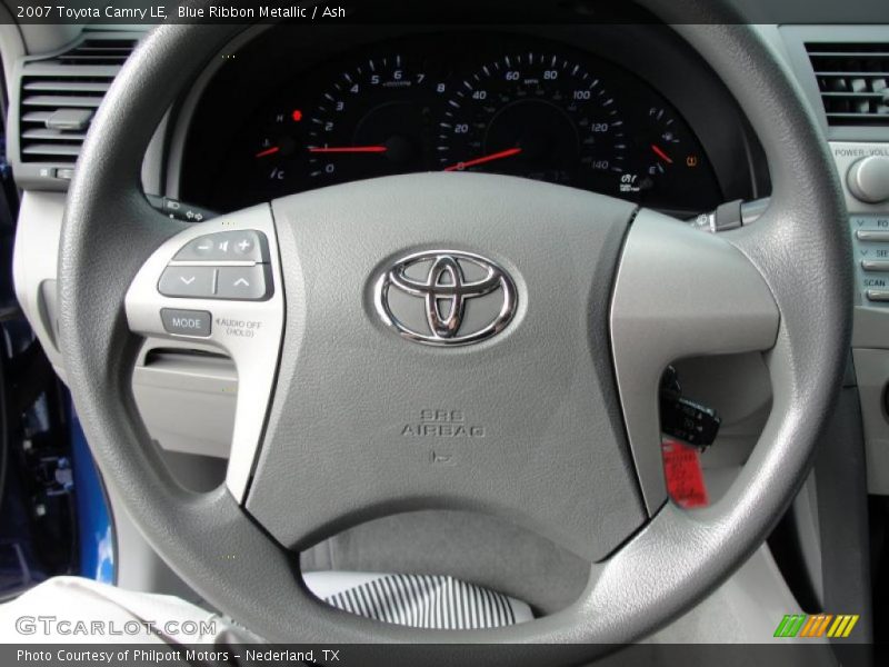 Blue Ribbon Metallic / Ash 2007 Toyota Camry LE