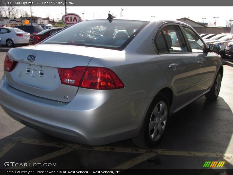 Bright Silver / Gray 2010 Kia Optima LX