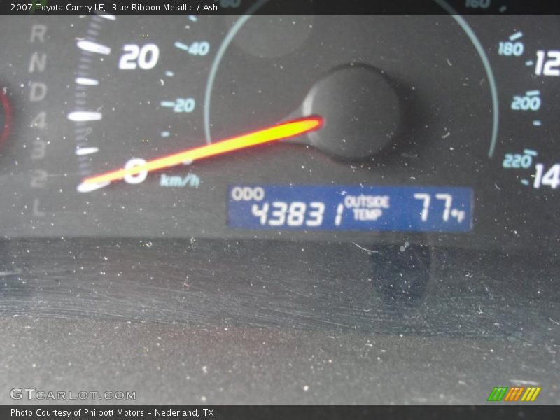 Blue Ribbon Metallic / Ash 2007 Toyota Camry LE